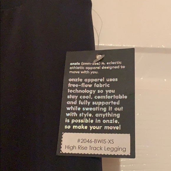 NEW - Onzie Colorblock Leggings - Picture 2 of 2